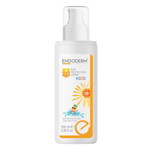Endoderm Sun Protection Cream Kids Spf50+ 100 ml - Fargen