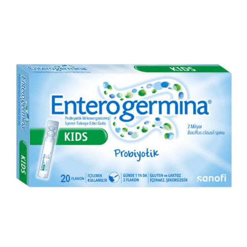 Enterogermina Çocuklar için Takviye Edici Gıda 100ml ( 5ml x 20 flakon ) - Enterogermina