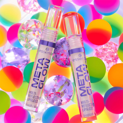 Essence Meta Glow Multi-Reflective Lip Gloss - 01 Cyber Space 3 ml - 9