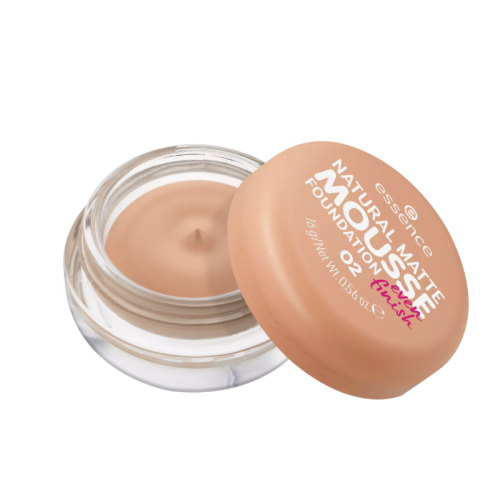 Essence Natural Matte Mousse Foundation 02 - 16gr - 2