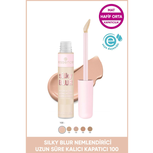 Essence Silky Blur Hydrating Longwear Concealer 10 ml - 100 - 3