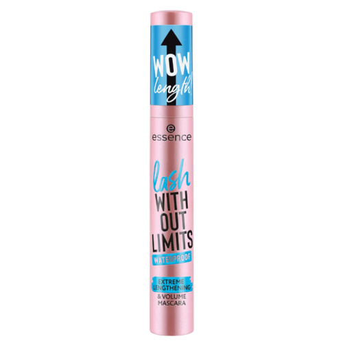 Essence Without Limits Waterproof Maskara - 03 Black Waterproof 13 ml - Essence