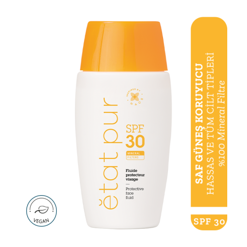 Etat Pur Pure UV Protector Tüm Ciltler İçin %100 Mineral Filtreli SPF30+ Güneş Kremi 40 ml - 2