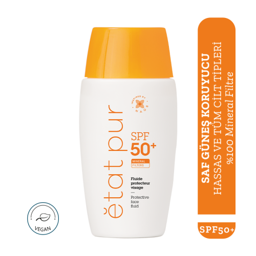 Etat Pur Pure UV Protector Tüm Ciltler İçin %100 Mineral Filtreli SPF50 Güneş Kremi 40ml - 2
