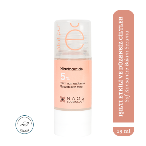 Etat Pur Pure Active Saf Niacinamide %5 Pürüz ve Leke Karşıtı Saf Konsantre Bakım 15 ml - 2
