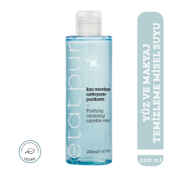 Etat Pur Pure Cleanser Arındırıcı Göz ve Yüz Makyaj Temizleme Misel Suyu 200 ml - 2