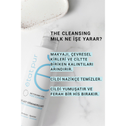Etat Pur Pure Cleanser Besleyici Nazik Yüz Temizleme Sütü 200 ml Kuru ve Hassas Cilt - 4