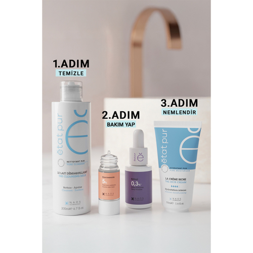 Etat Pur Pure Cleanser Besleyici Nazik Yüz Temizleme Sütü 200 ml Kuru ve Hassas Cilt - 6