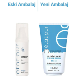 Etat Pur Pure Moisturizers Kuru Ciltler için Yoğun Dokulu Nemlendirici Krem 50 ml - 2