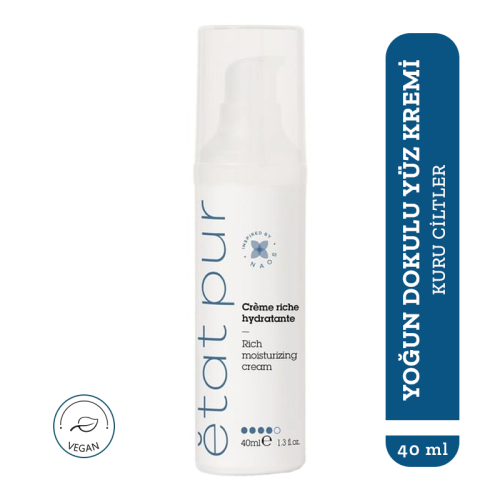 Etat Pur Pure Moisturizers Kuru Citler için Yoğun Dokulu Nemlendirici Krem 40 ml - 2