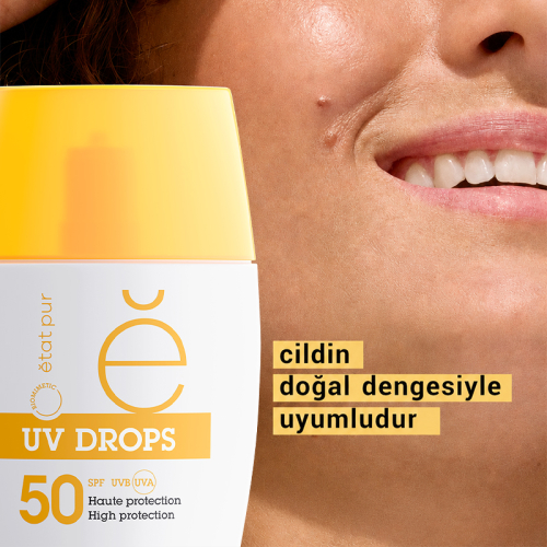 Etat Pur Uv Drops Mineral Face Fluid SPF 50 30 g - 2
