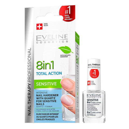 Eveline Cosmetics 8in1 Total Action Sensitive 12 ml - Eveline Cosmetics