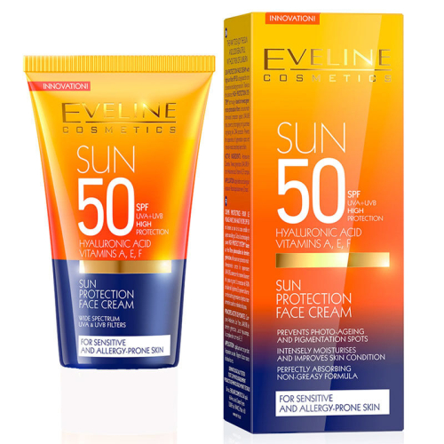 Eveline Sun Protection Face Cream SPF 50 50 ml - Eveline Cosmetics