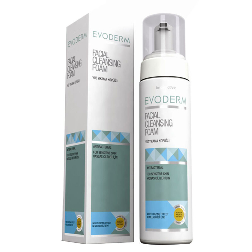 Evoderm Facial Yüz Temizleme Köpüğü 200 ml - Evoderm