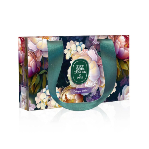 Eyüp Sabri Tuncer 5li 16 ml Kolonya - Set 1 - Kurdeleli Hediye Çanta - Eyüp Sabri Tuncer