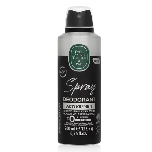 Eyüp Sabri Tuncer Active Men Spray Deodorant 200 ml - Eyüp Sabri Tuncer