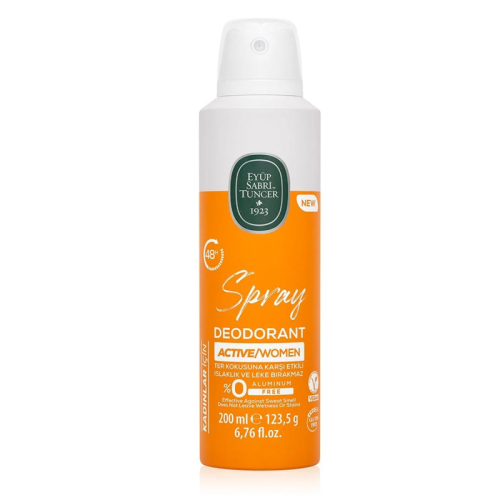 Eyüp Sabri Tuncer Active Women Spray Deodorant 200 ml - Eyüp Sabri Tuncer