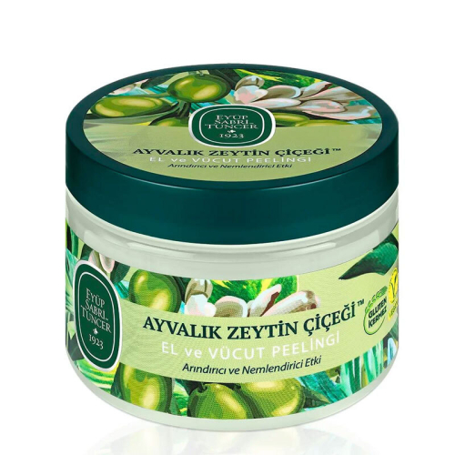 Eyüp Sabri Tuncer Ayvalık Zeytin Çiçeği El ve Vücut Peelingi 400 gr - Eyüp Sabri Tuncer