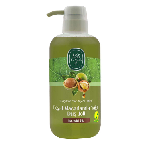 Eyüp Sabri Tuncer Besleyici Etki Doğal Macadamia Yağlı Duş Jeli 600 ml - Eyüp Sabri Tuncer