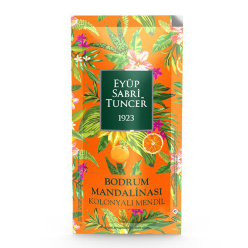 Eyüp Sabri Tuncer Bodrum Mandalinası Kolonyalı Mendil 150 Adet -Küçük Boy - 2
