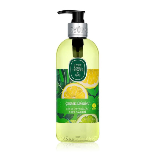 Eyüp Sabri Tuncer Çeşme Limonu Doğal Zeytinyağlı Sıvı Sabun 500 ml - Eyüp Sabri Tuncer