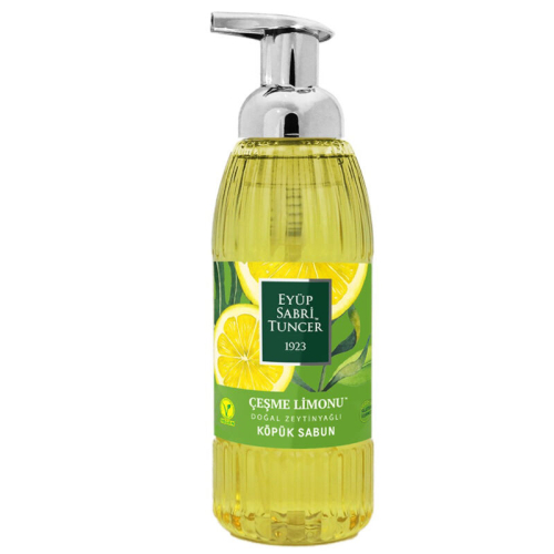 Eyüp Sabri Tuncer Çeşme Limonu Zeytinyağlı Köpük Sabun 500 ml - Eyüp Sabri Tuncer