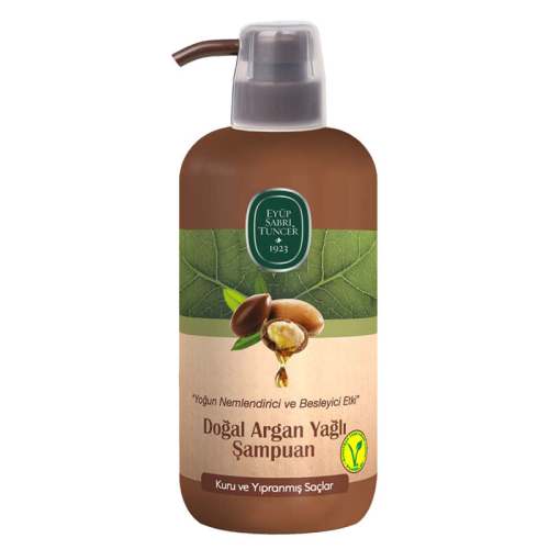 Eyüp Sabri Tuncer Doğal Argan Yağlı Şampuan 600ml - Eyüp Sabri Tuncer