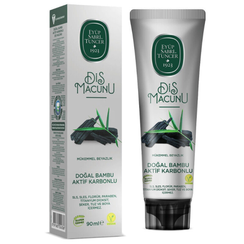 Eyüp Sabri Tuncer Doğal Bambu Aktif Karbonlu Diş Macunu 90 ml - 2