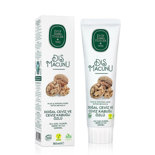 Eyüp Sabri Tuncer Doğal Ceviz ve Ceviz Kabuğu Özlü Diş Macunu 90 ml - Eyüp Sabri Tuncer