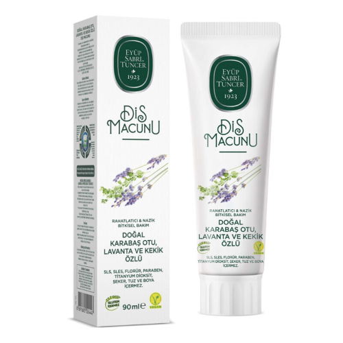 Eyüp Sabri Tuncer Doğal Karabaş Otu- Lavanta ve Kekik Özlü Diş Macunu 90 ml - 2