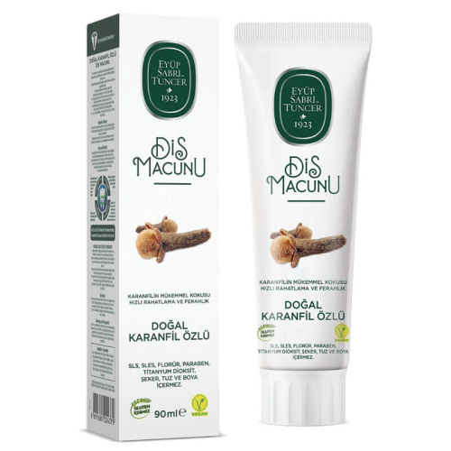 Eyüp Sabri Tuncer Doğal Karanfil Özlü Diş Macunu 90 ml - 1