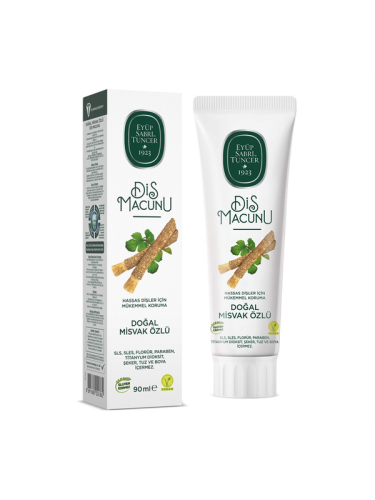 Eyüp Sabri Tuncer Doğal Misvak Özlü Diş Macunu 90 ml - Eyüp Sabri Tuncer