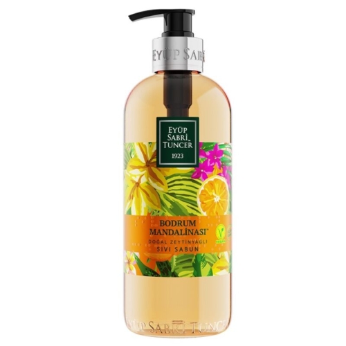 Eyüp Sabri Tuncer Doğal Zeytinyağlı Sıvı Sabun 500 ml - Bodrum Mandalinası - Eyüp Sabri Tuncer