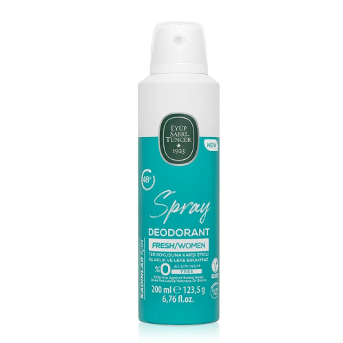 Eyüp Sabri Tuncer Fresh Women Spray Deodorant 200 ml - Eyüp Sabri Tuncer