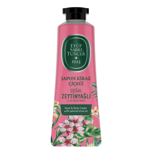 Eyüp Sabri Tuncer Japon Kiraz Çiçeği Özlü El ve Vücut Kremi 50 ml - 1