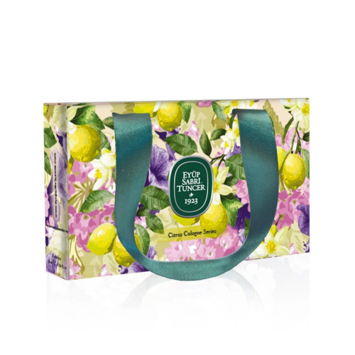Eyüp Sabri Tuncer Kolonya - Citrus Serisi - Kurdeleli Hediye Çanta - Eyüp Sabri Tuncer