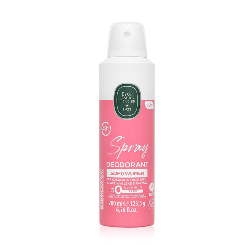 Eyüp Sabri Tuncer Soft Women Spray Deodorant 200 ml - Eyüp Sabri Tuncer
