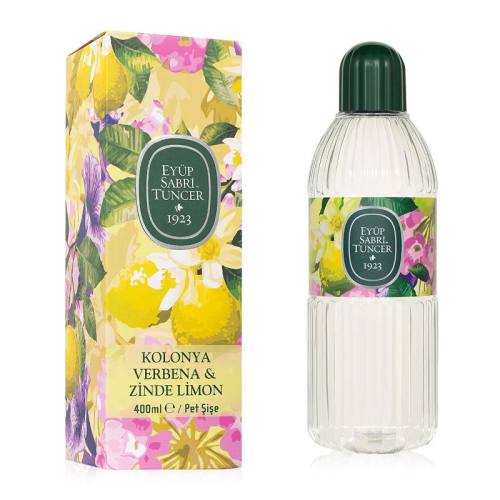 Eyüp Sabri Tuncer Verbena ve Zinde Limon Kolonyası 400 ml - Pet Şişe - Eyüp Sabri Tuncer