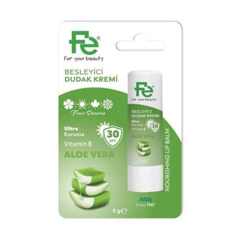 Fe Besleyici Dudak Kremi SPF30 Aloe Vera 5gr - FE