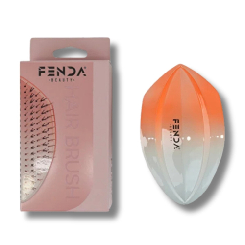 Fenda Dört Tarama Uçlu Profesyonel Saç Fırçası - 002OR - 2