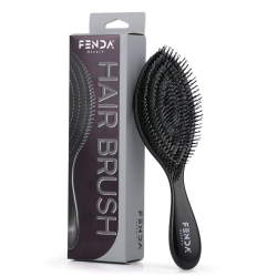 Fenda Dört Tarama Uçlu Profesyonel Saç Fırçası - 006BL - 1