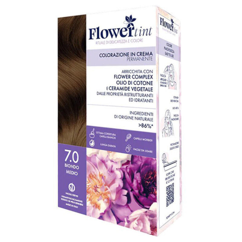 Flowertint Colorazione In Crema Saç Boyama Kiti 7.0 Orta Sarışın - 1