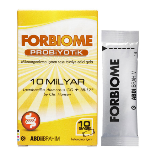 Forbiome Probiyotik Takviye Edici Gıda 10 Saşe - Abdi İbrahim