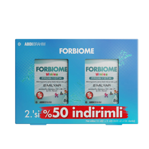 Forbiome Minies Probiyotik 8 ml Oral Damla - 2.'si %50 İndirimli - Abdi İbrahim