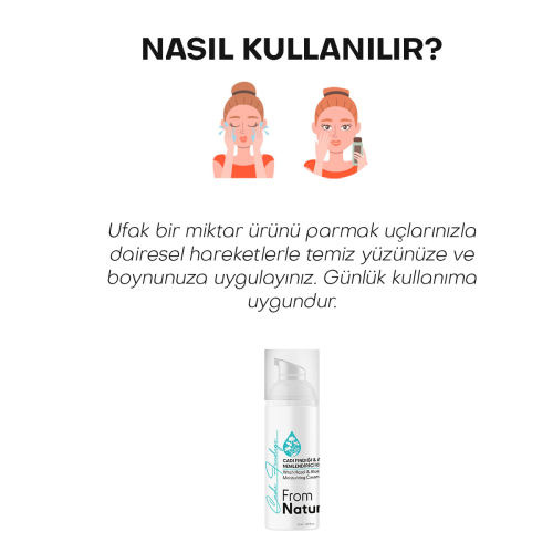 From Natura Cadı Fındığı Aloe Vera Nemlendirici Krem 50 ml - 5
