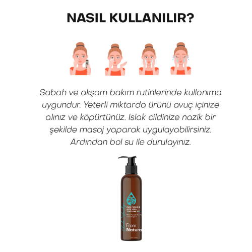 From Natura Cadı Fındığı Aloe Vera Temizleme Jeli 200 ml - 5