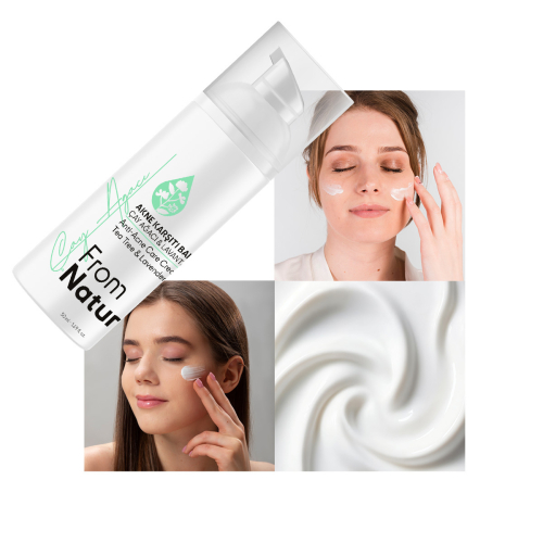 From Natura Çay Ağacı ve Lavanta Akne ve Siyah Nokta Karşıtı Bakım Kremi 50 ml - 6
