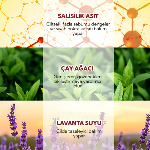 From Natura Çay Ağacı ve Salisilik Asit Yıkama Köpüğü 100 ml - 4