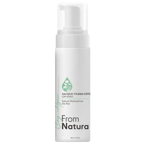 From Natura Çay Ağacı ve Salisilik Asit Yıkama Köpüğü 200 ml - From Natura