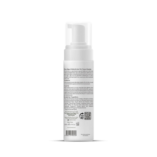 From Natura Çay Ağacı ve Salisilik Asit Yıkama Köpüğü 200 ml - 2